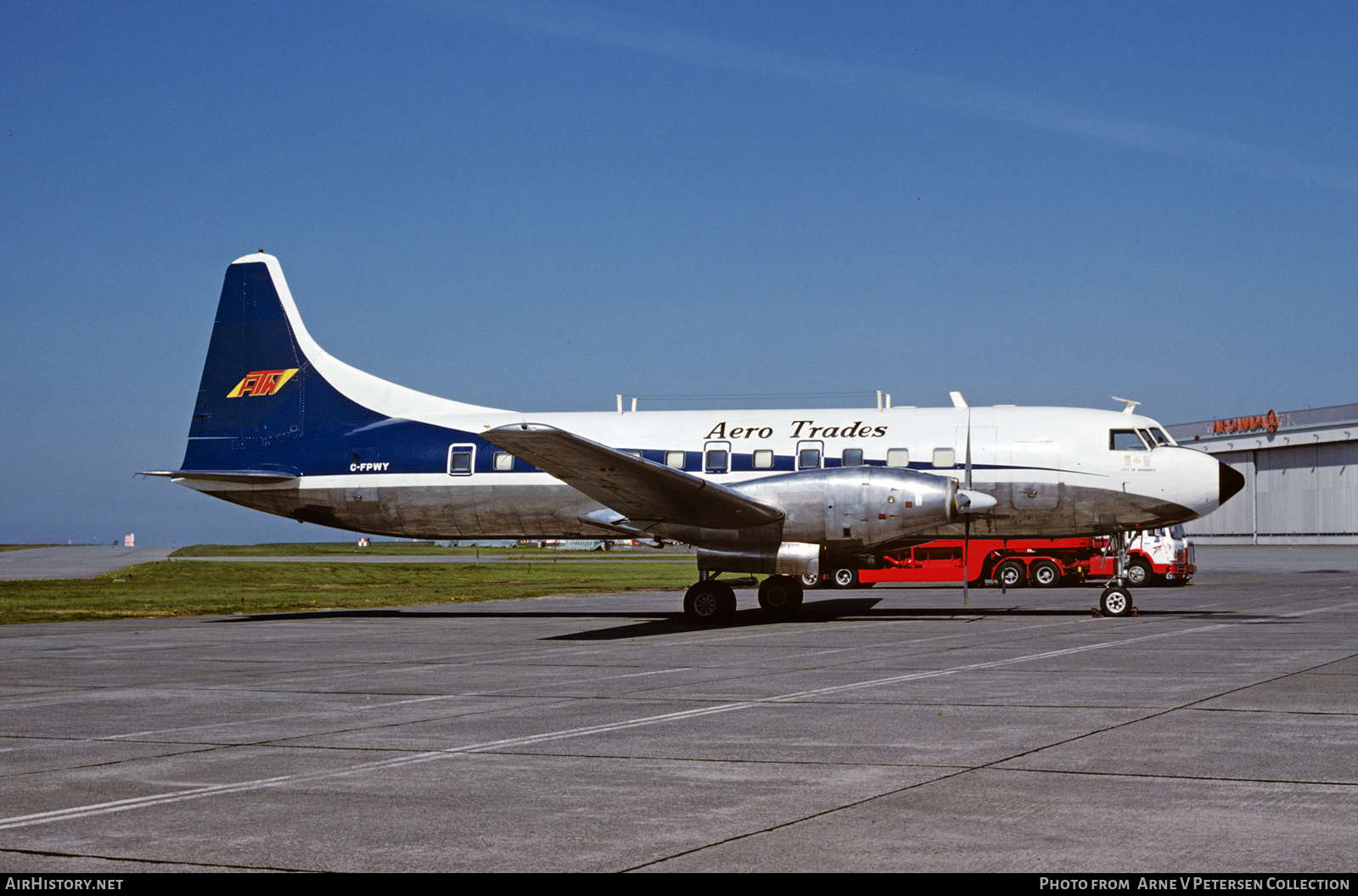 Aircraft Photo of C-FPWY | Convair 640 | Aero Trades Western | AirHistory.net #591806
