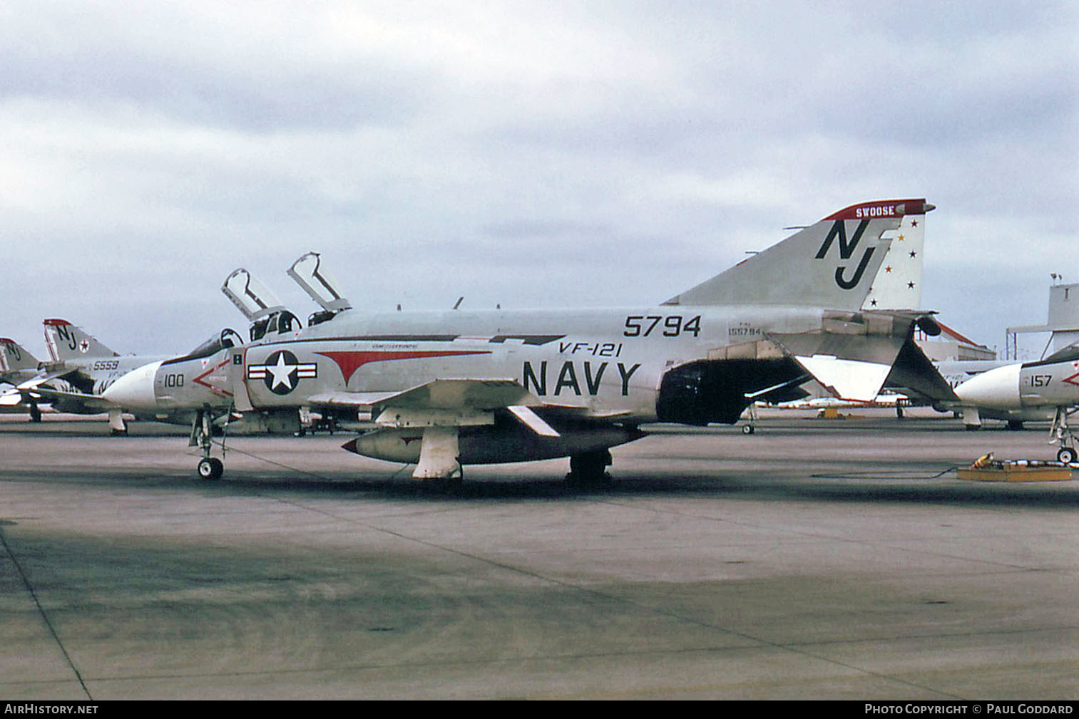 Aircraft Photo of 155794 / 5794 | McDonnell F-4J Phantom II | USA - Navy | AirHistory.net #591808