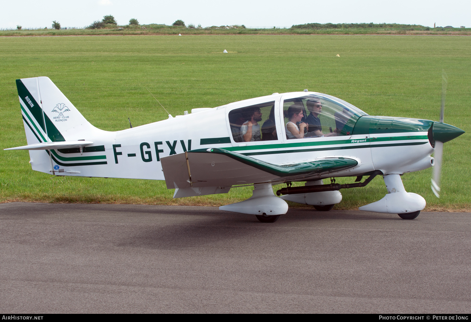 Aircraft Photo of F-GFXV | Robin DR-400-180 Regent | Aéroclub d'Alençon | AirHistory.net #591811