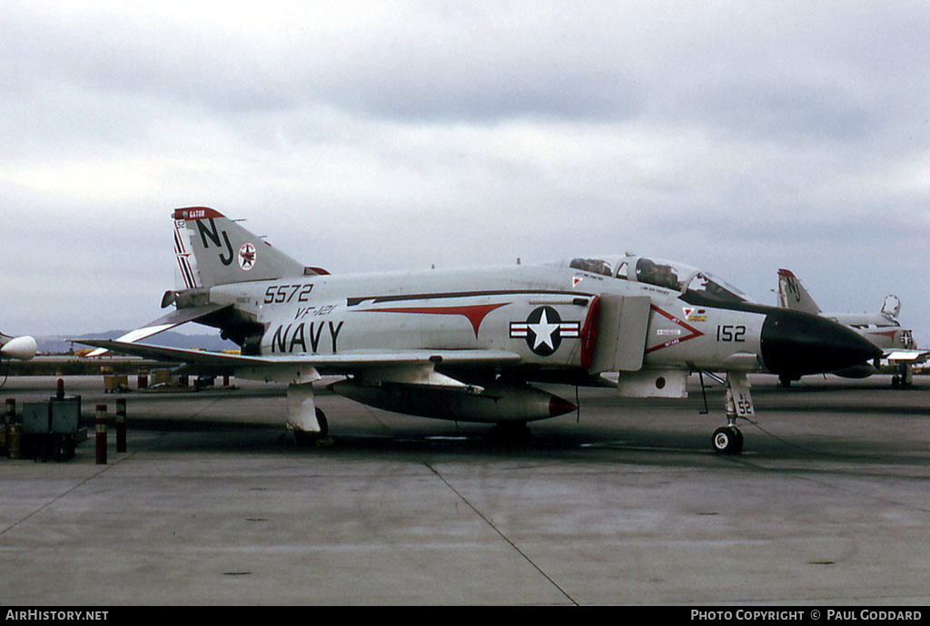 Aircraft Photo of 155572 / 5572 | McDonnell F-4J Phantom II | USA - Navy | AirHistory.net #591812