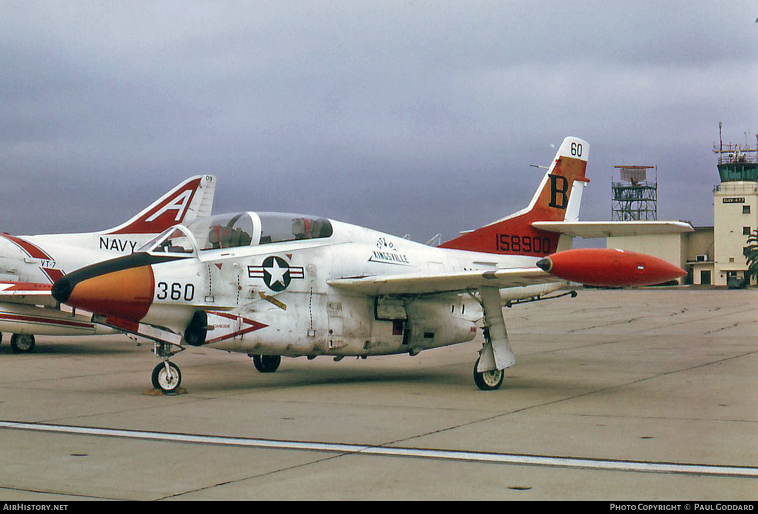 Aircraft Photo of 158900 | North American Rockwell T-2C Buckeye | USA - Navy | AirHistory.net #591835