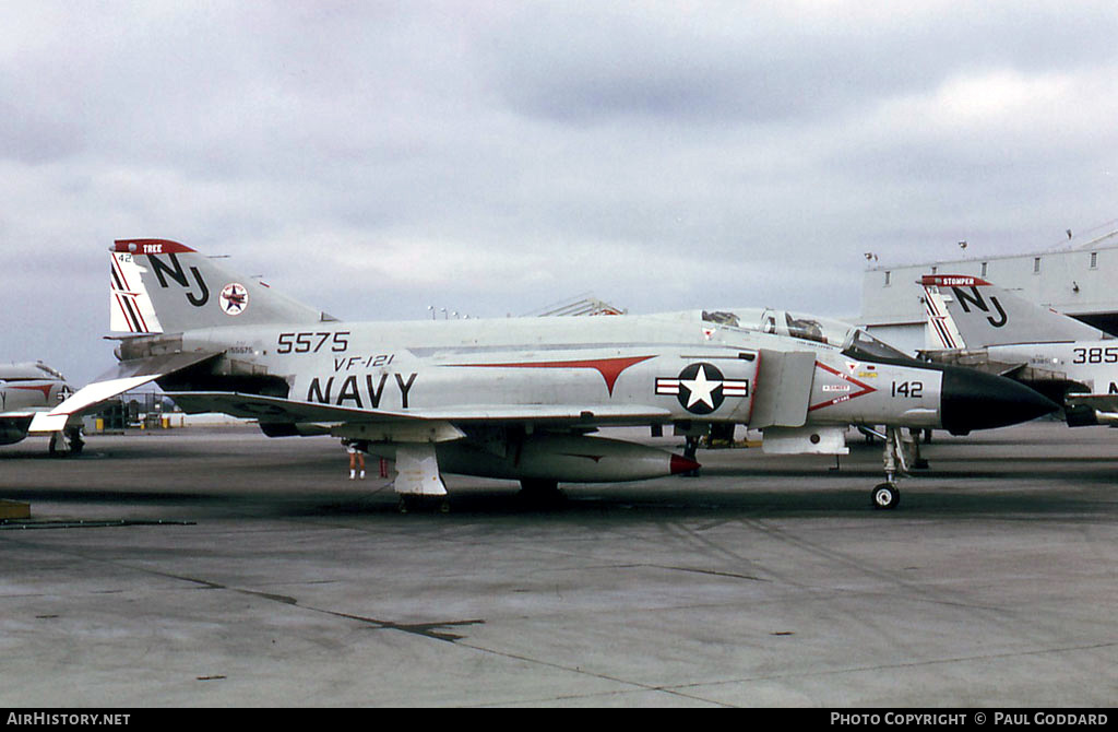 Aircraft Photo of 155575 / 5575 | McDonnell F-4J Phantom II | USA - Navy | AirHistory.net #591843