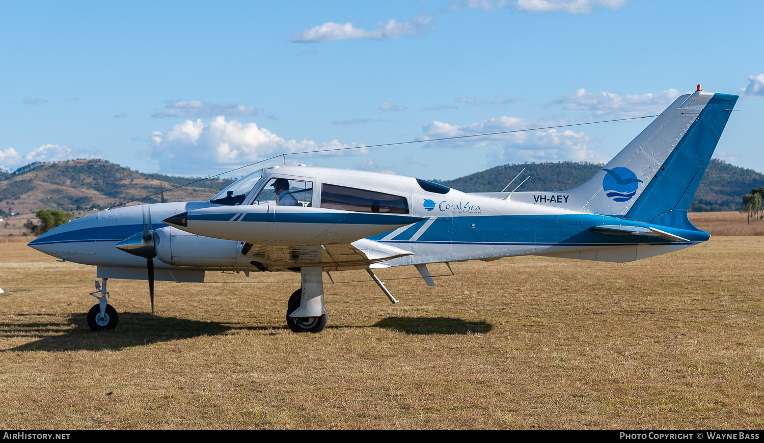 Aircraft Photo of VH-AEY | Cessna 310R | Coral Sea Air Services | AirHistory.net #591865