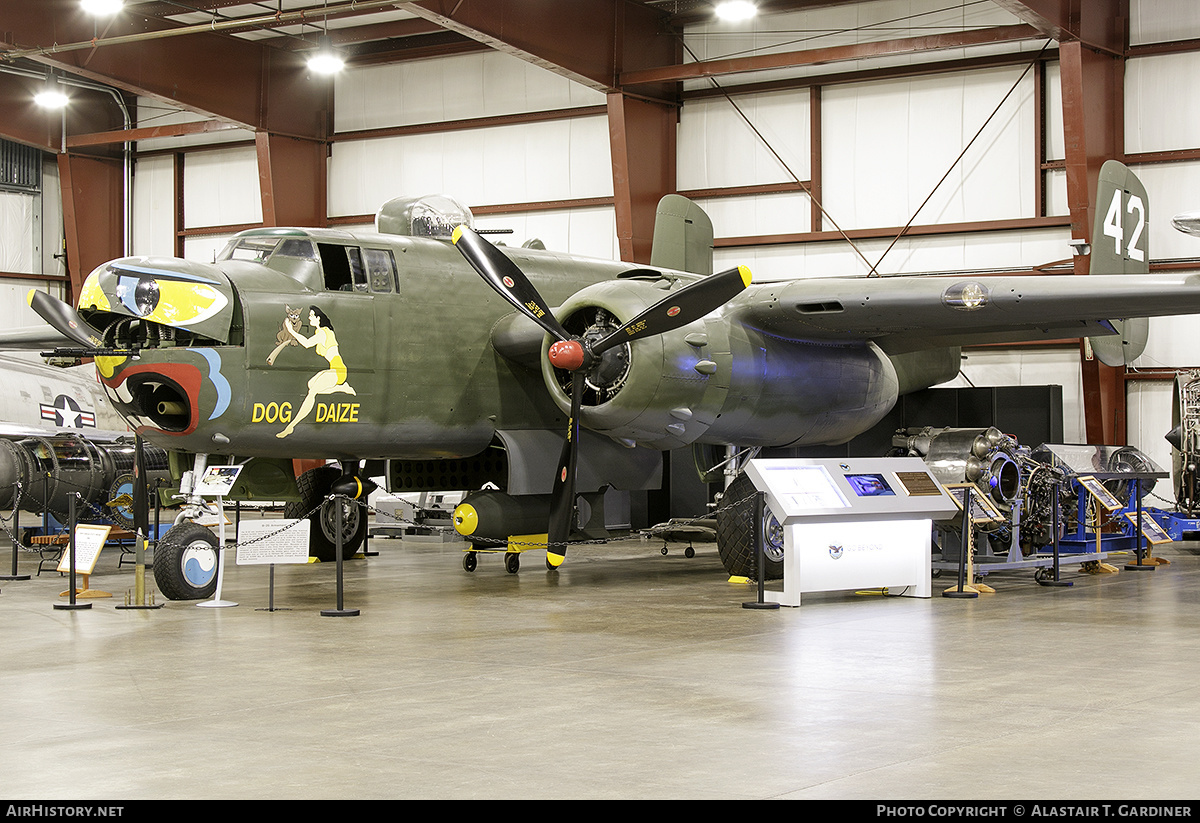 Aircraft Photo of 43-4999 / 34999 | North American B-25H Mitchell | USA - Air Force | AirHistory.net #591878