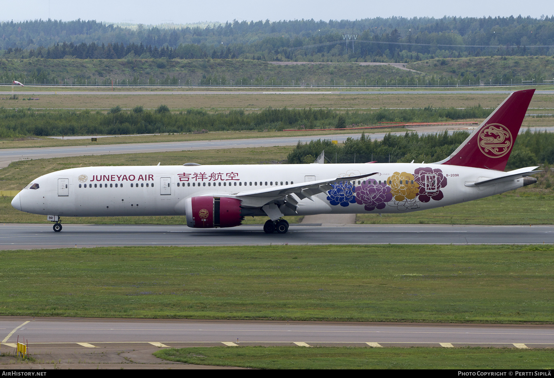 Aircraft Photo of B-209R | Boeing 787-9 Dreamliner | Juneyao Airlines | AirHistory.net #591897