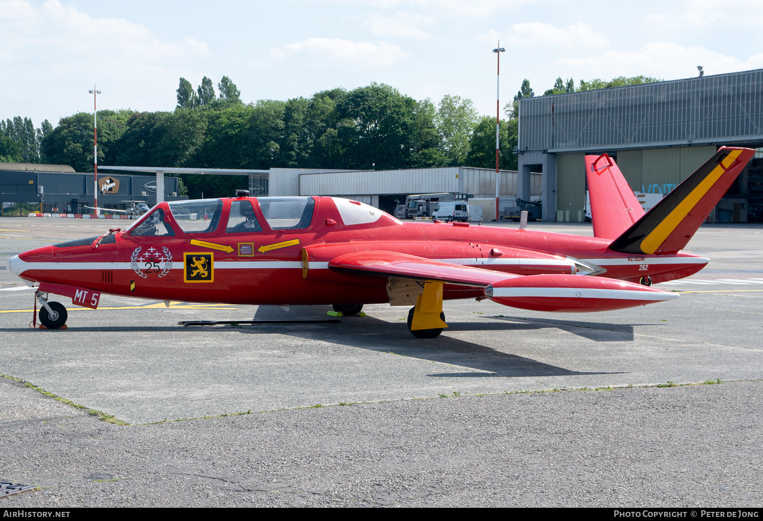 Aircraft Photo of N216DM | Fouga CM-170R Magister | Belgium - Air Force | AirHistory.net #591918