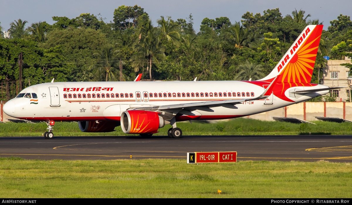 Aircraft Photo of VT-CIM | Airbus A320-251N | Air India | AirHistory.net #591938