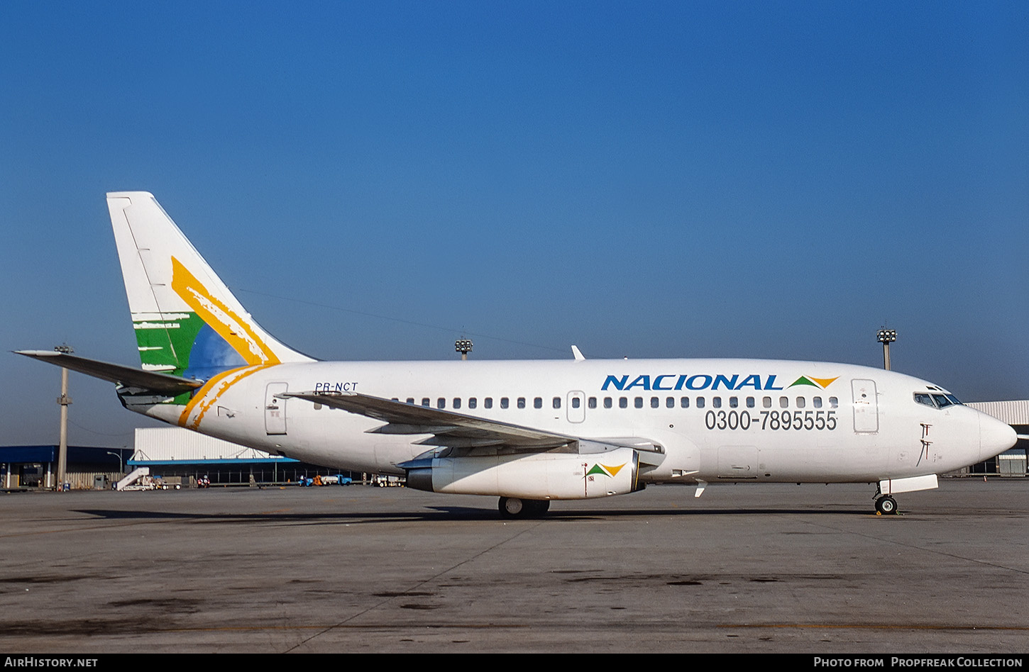 Aircraft Photo of PR-NCT | Boeing 737-2K9/Adv | Nacional Transportes Aéreos | AirHistory.net #591945