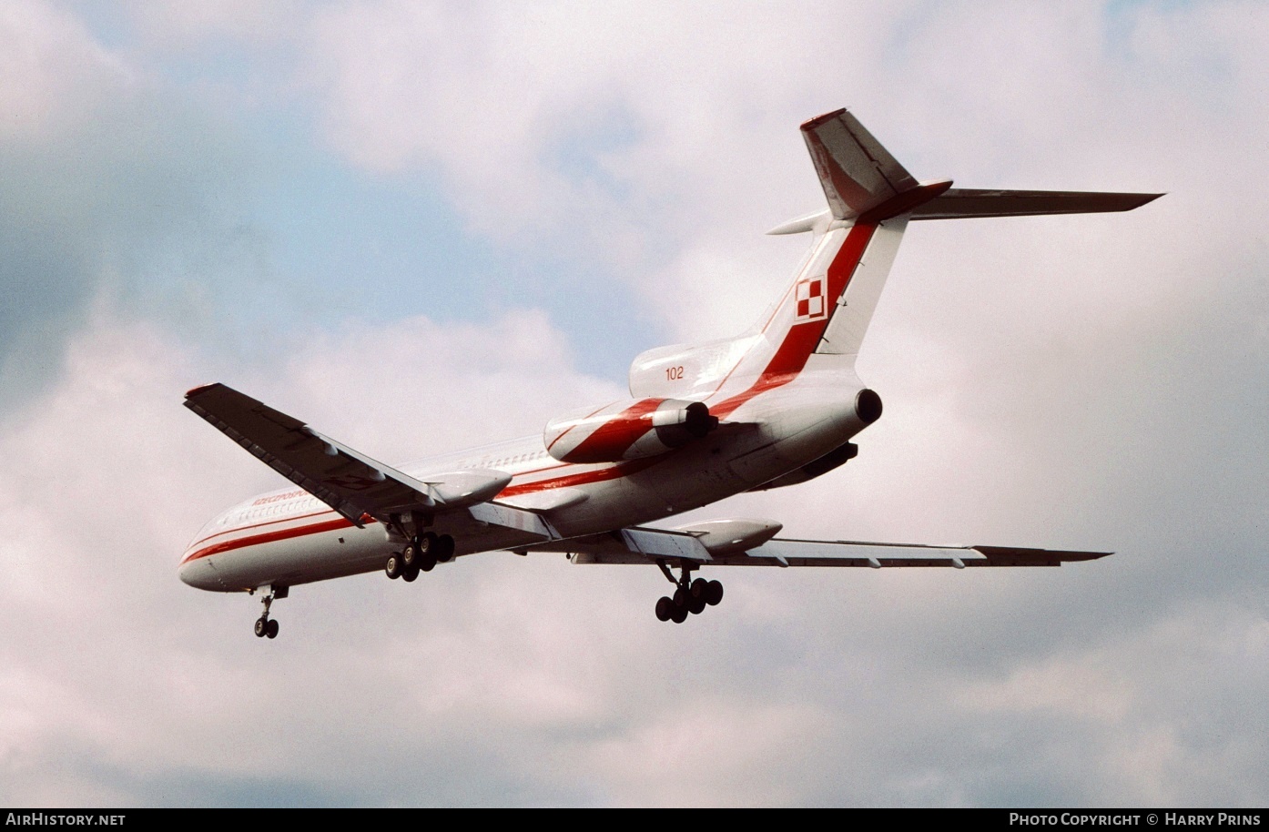 Aircraft Photo of 102 | Tupolev Tu-154M | Poland - Air Force | AirHistory.net #591948