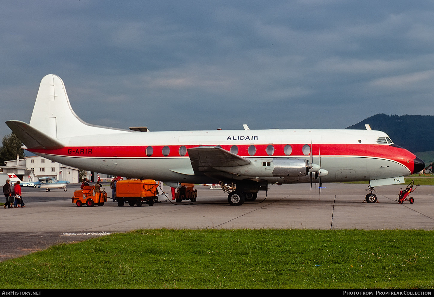 Aircraft Photo of G-ARIR | Vickers 708 Viscount | Alidair | AirHistory.net #591949