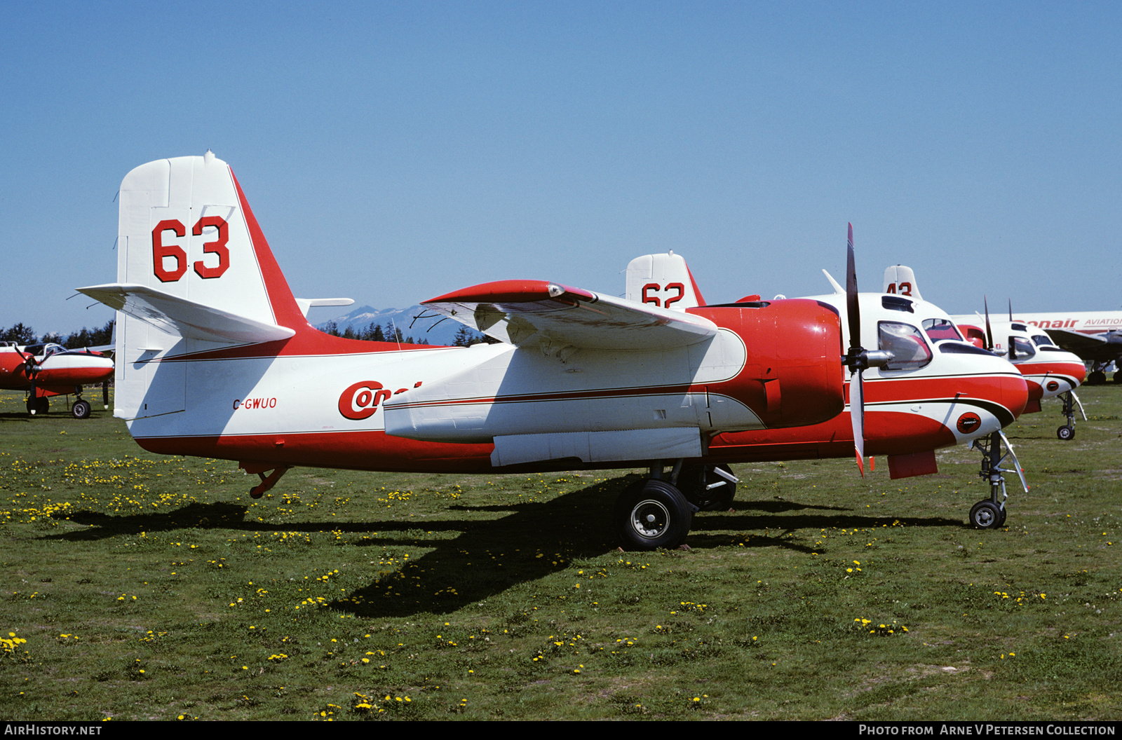 Aircraft Photo of C-GWUO | Conair CS2F Firecat | Conair Aviation | AirHistory.net #591965