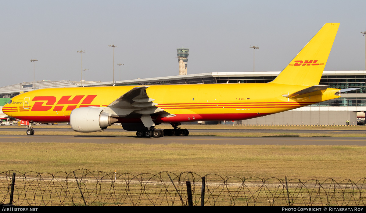 Aircraft Photo of D-AALL | Boeing 777-F | DHL International | AirHistory.net #591970