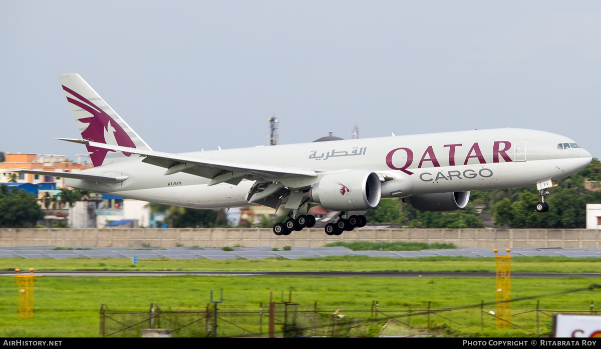 Aircraft Photo of A7-BFV | Boeing 777-F | Qatar Airways Cargo | AirHistory.net #591971
