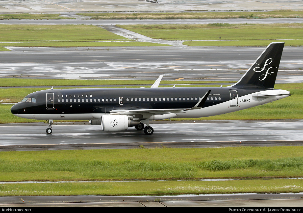 Aircraft Photo of JA26MC | Airbus A320-214 | StarFlyer | AirHistory.net #591985