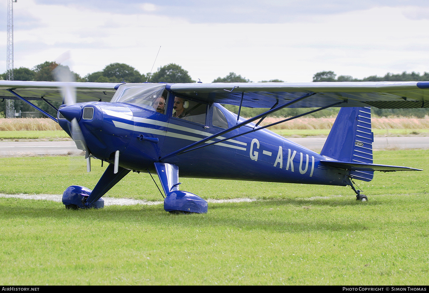Aircraft Photo of G-AKUI | Luscombe 8E Silvaire | AirHistory.net #591987