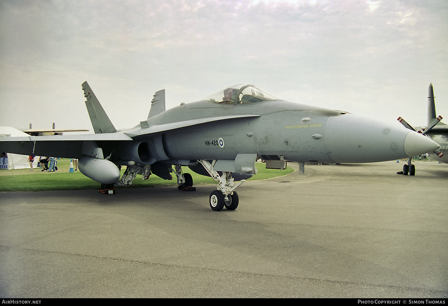 Aircraft Photo of HN-420 | McDonnell Douglas F/A-18C Hornet | Finland - Air Force | AirHistory.net #591992