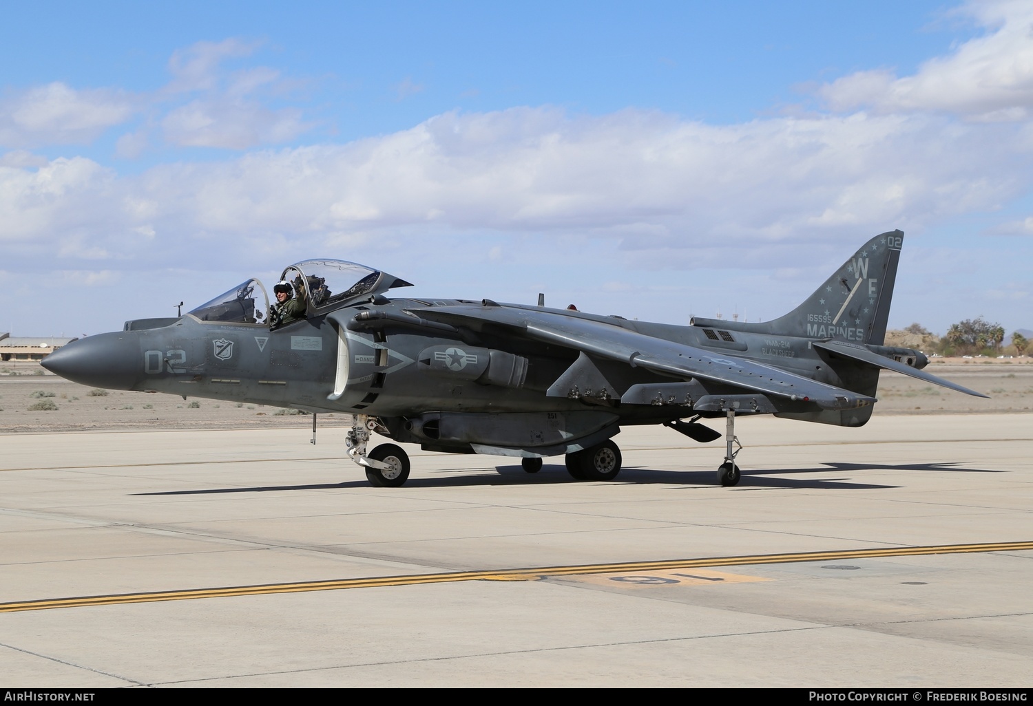 Aircraft Photo of 165595 | Boeing AV-8B(R) Harrier II+ | USA - Marines | AirHistory.net #591995