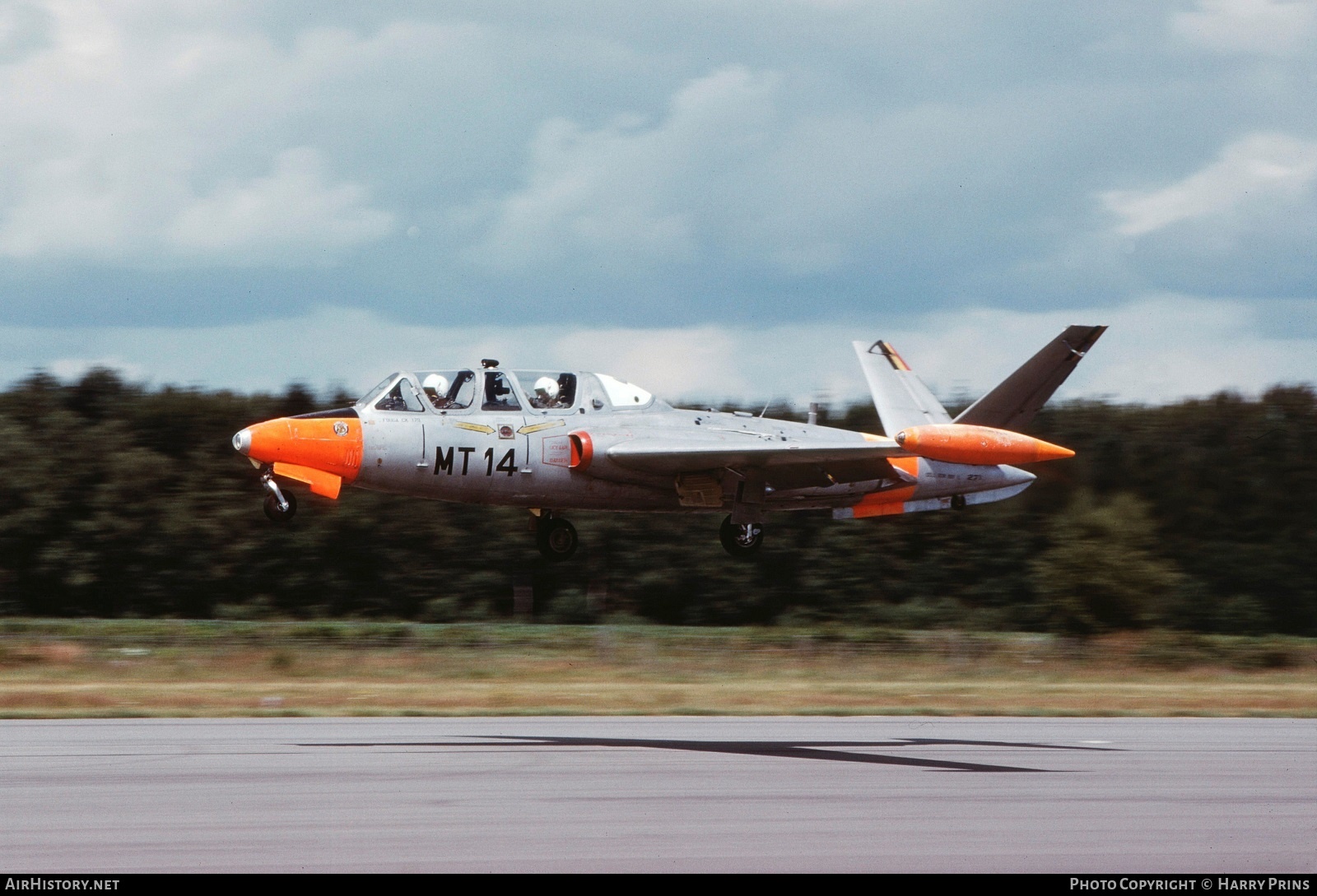 Aircraft Photo of MT14 | Fouga CM-170R Magister | Belgium - Air Force | AirHistory.net #591996