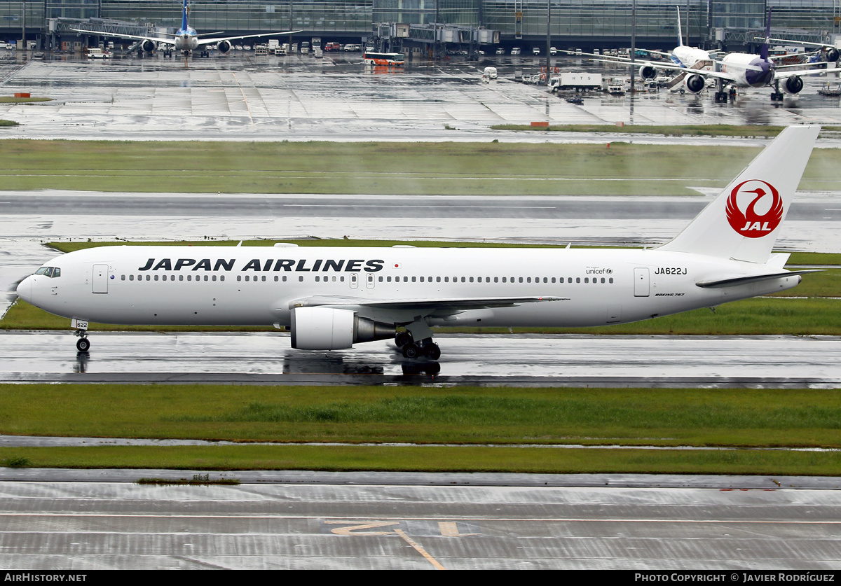 Aircraft Photo of JA622J | Boeing 767-346/ER | Japan Airlines - JAL | AirHistory.net #592002