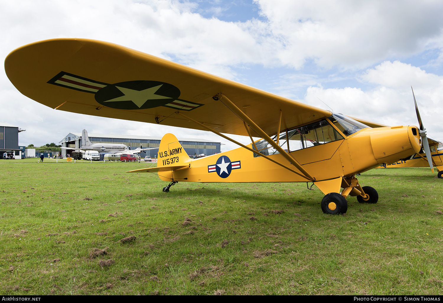 Aircraft Photo of G-AYPM / 115373 | Piper L-18C Super Cub | USA - Army | AirHistory.net #592003