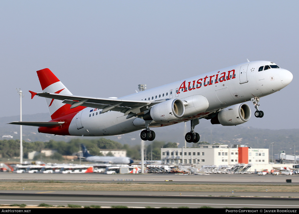 Aircraft Photo of OE-LBV | Airbus A320-214 | Austrian Airlines | AirHistory.net #592006