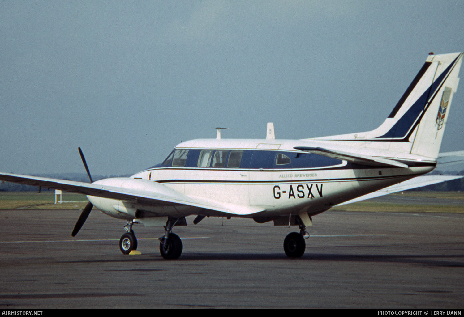 Aircraft Photo of G-ASXV | Beech 65-A80 Queen Air | Allied Breweries | AirHistory.net #592025
