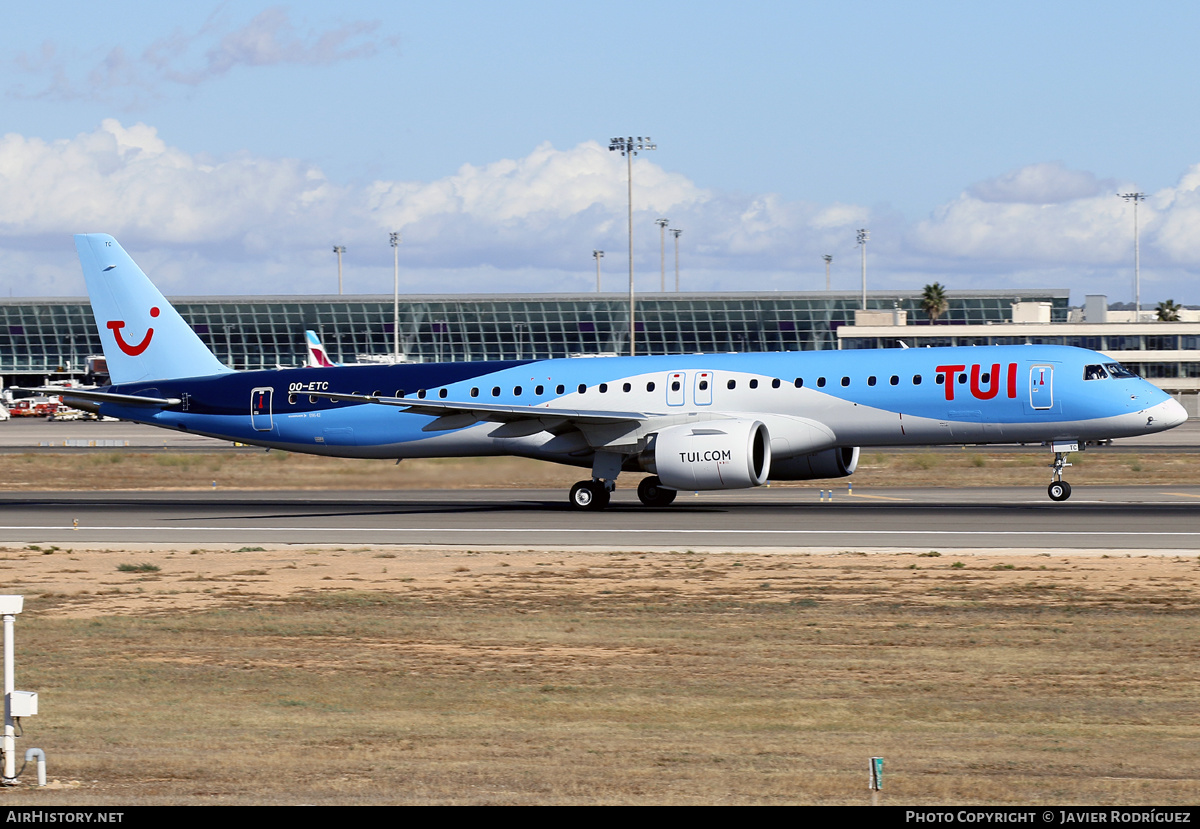 Aircraft Photo of OO-ETC | Embraer 195-E2 (ERJ-190-400) | TUI | AirHistory.net #592037