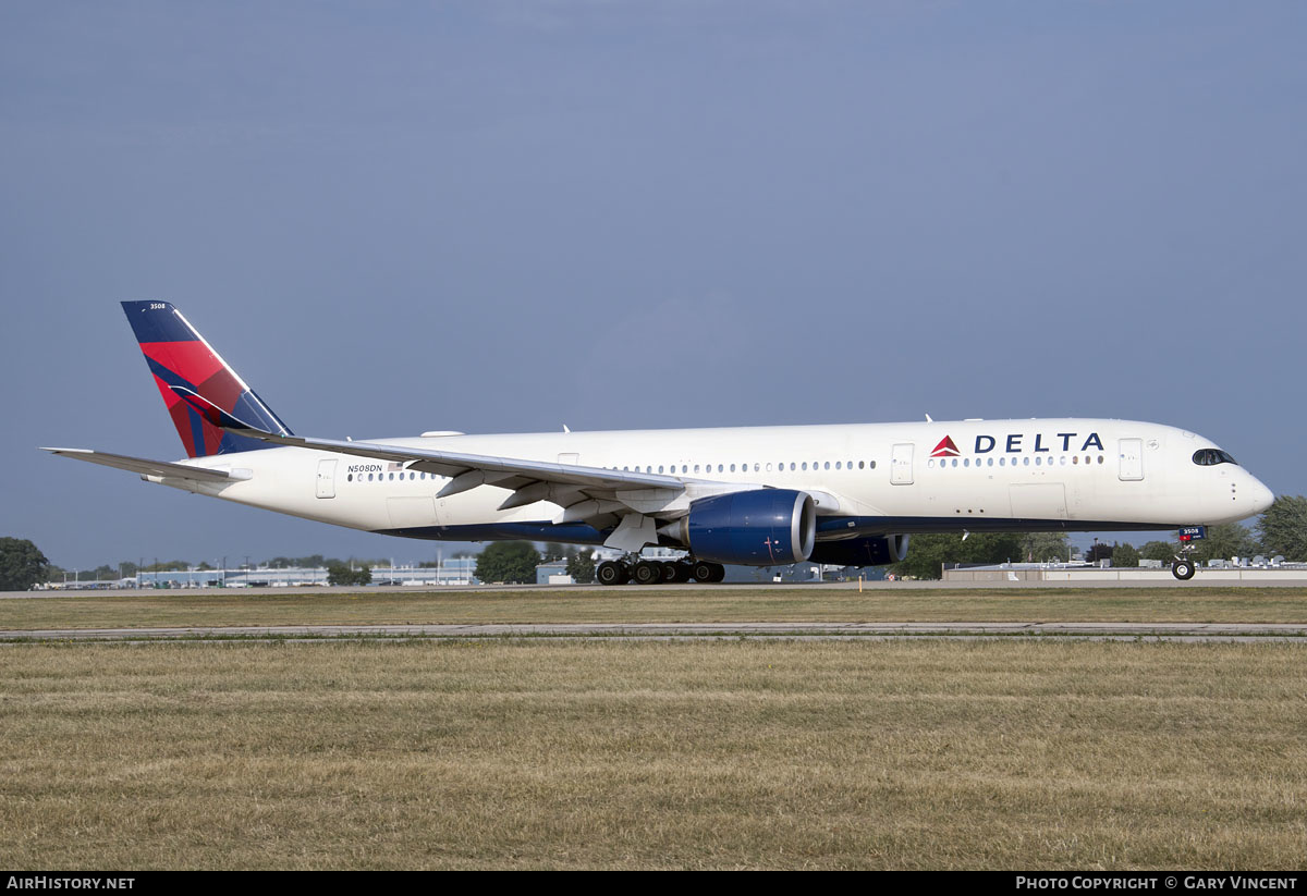 Aircraft Photo of N508DN | Airbus A350-941 | Delta Air Lines | AirHistory.net #592064