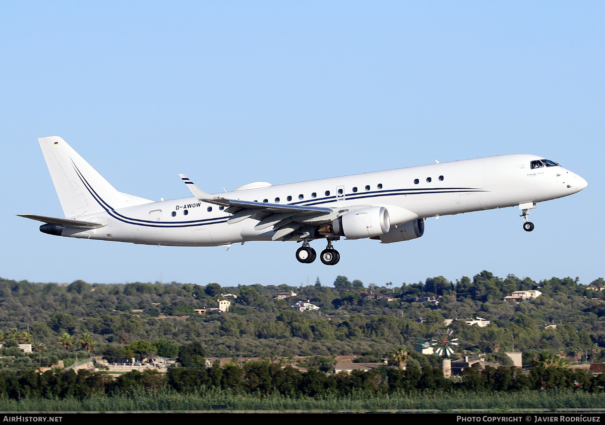 Aircraft Photo of D-AWOW | Embraer Lineage 1000E (ERJ-190-100ECJ) | AirHistory.net #592081