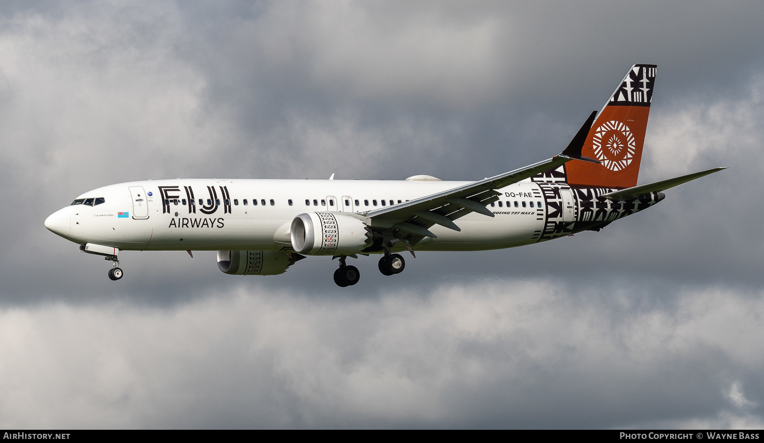 Aircraft Photo of DQ-FAE | Boeing 737-8 Max 8 | Fiji Airways | AirHistory.net #592108
