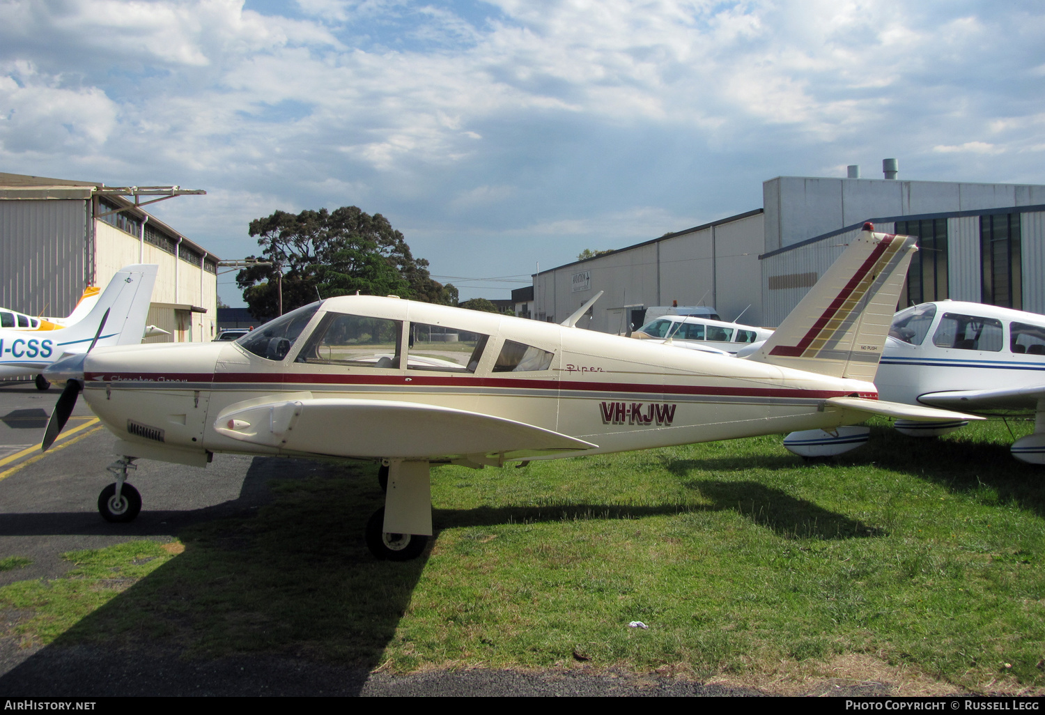 Aircraft Photo of VH-KJW | Piper PA-28R-180 Cherokee Arrow | AirHistory.net #592111