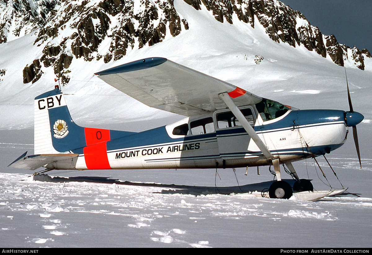 Aircraft Photo of ZK-CBY / CBY | Cessna 185A Skywagon | Mount Cook Airlines | AirHistory.net #592112