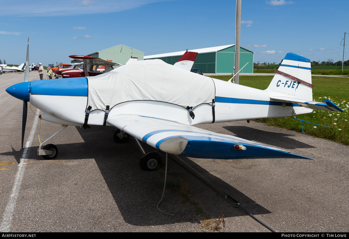 Aircraft Photo of C-FJET | Van's RV-6A | AirHistory.net #592115
