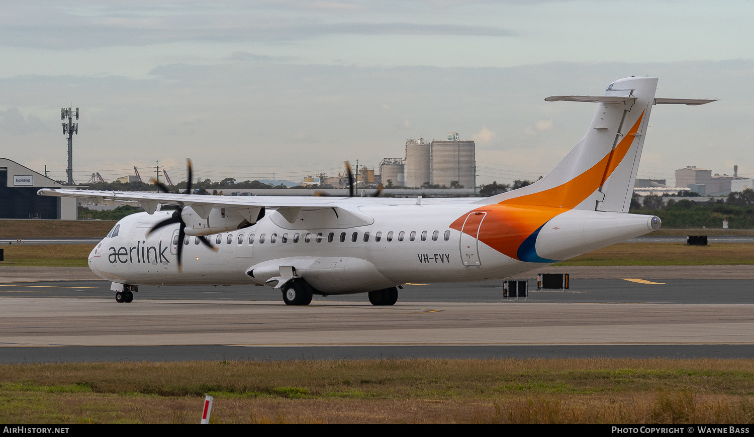 Aircraft Photo of VH-FVY | ATR ATR-72-500 (ATR-72-212A) | Aerlink | AirHistory.net #592117