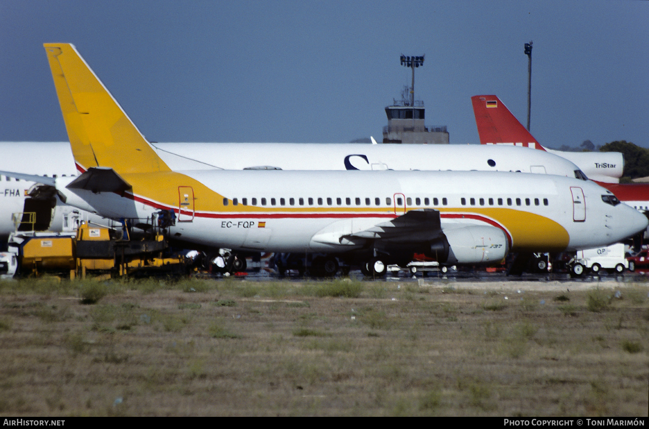 Aircraft Photo of EC-FQP | Boeing 737-348 | Futura International Airways | AirHistory.net #592122