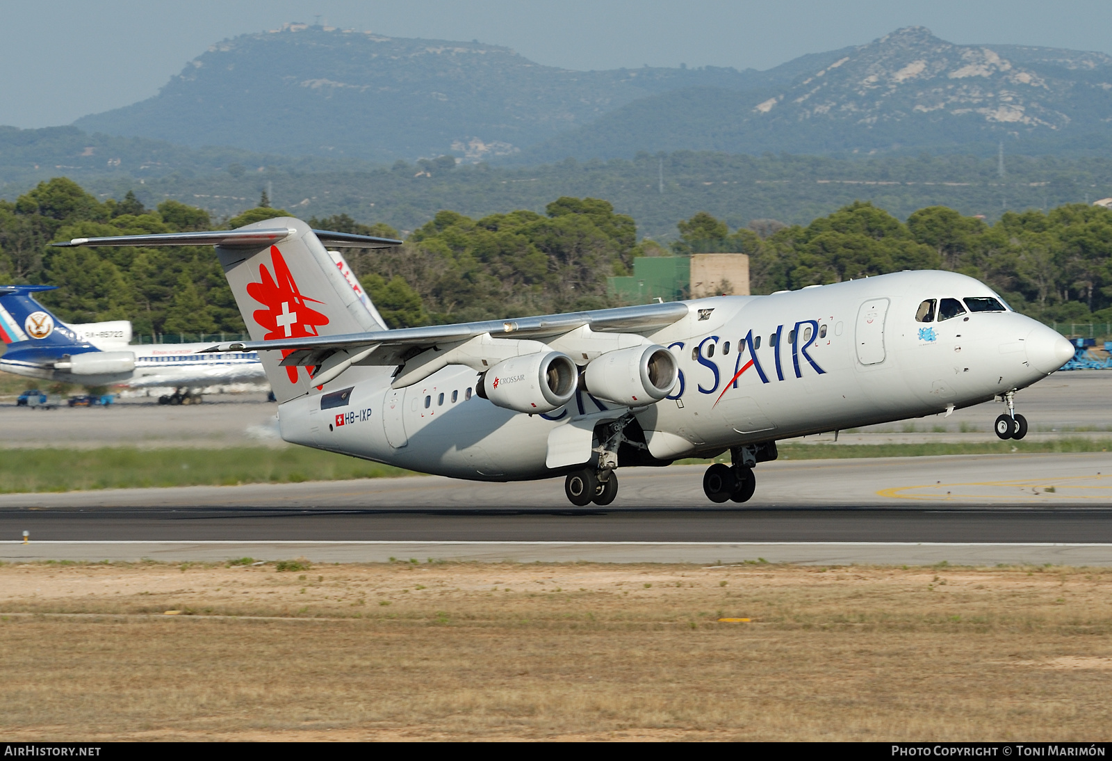 Aircraft Photo of HB-IXP | British Aerospace Avro 146-RJ100 | Crossair | AirHistory.net #592124