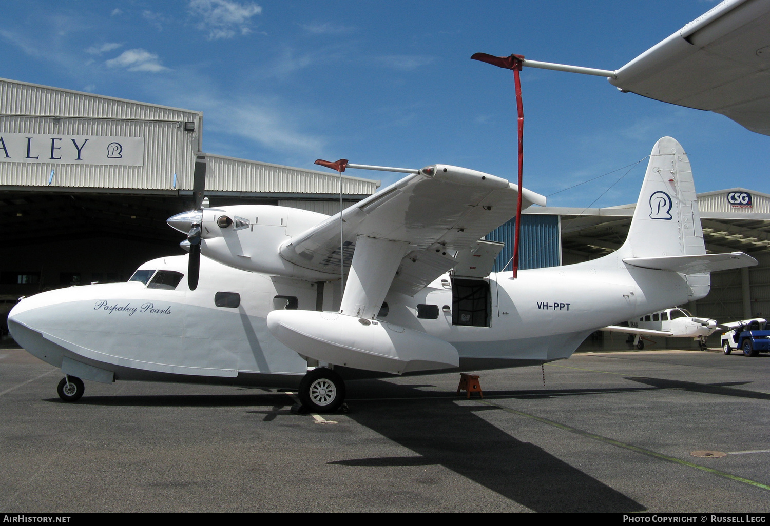 Aircraft Photo of VH-PPT | Paspaley G-73AT Turbo Mallard | Paspaley Pearls | AirHistory.net #592128