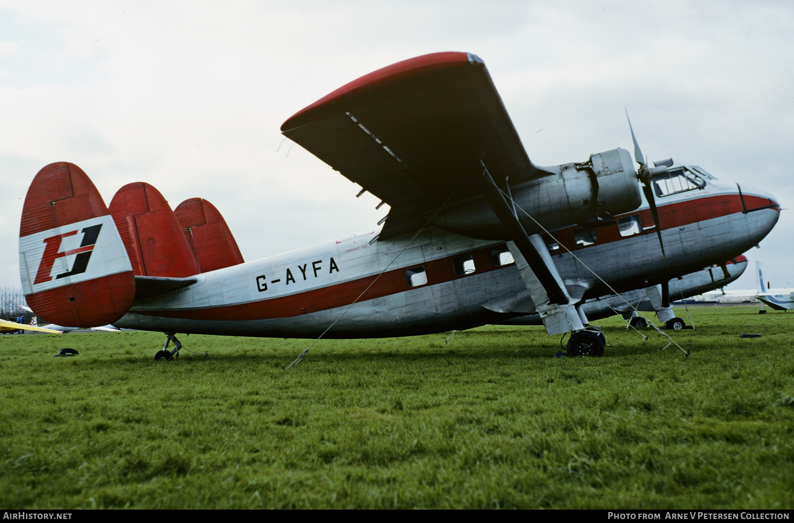 Aircraft Photo of G-AYFA | Scottish Aviation Twin Pioneer Series 3 | F1 - Flight One | AirHistory.net #592144
