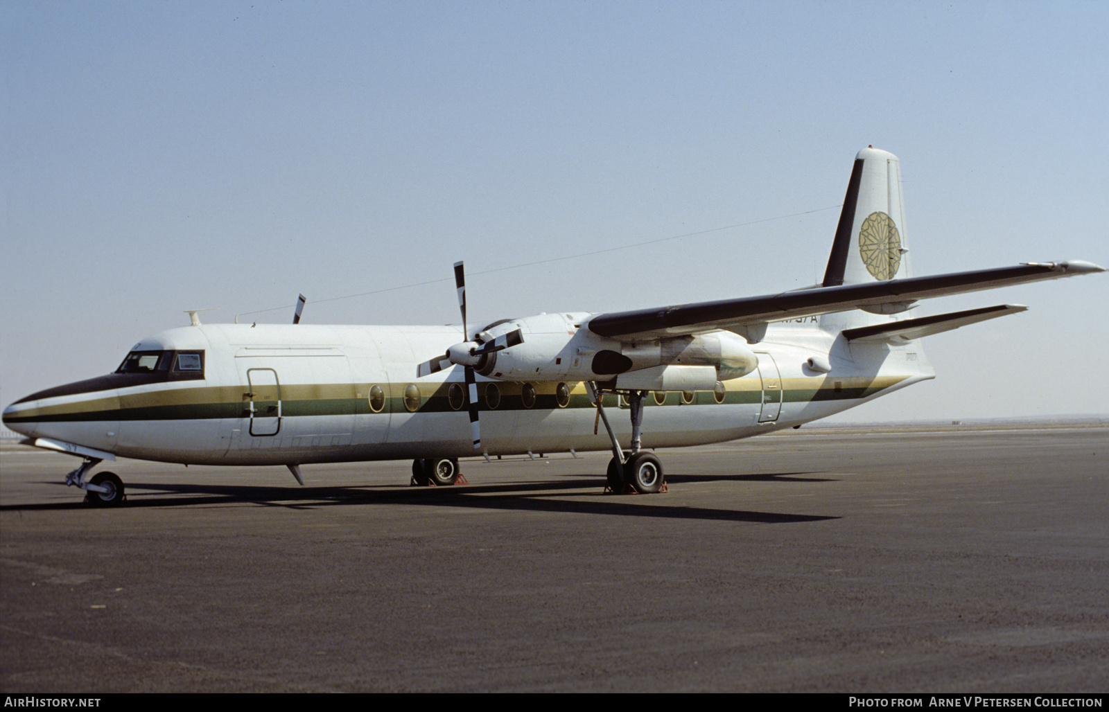 Aircraft Photo of N737A | Fokker F27-500C/RF Friendship | Saudi Aramco | AirHistory.net #592150