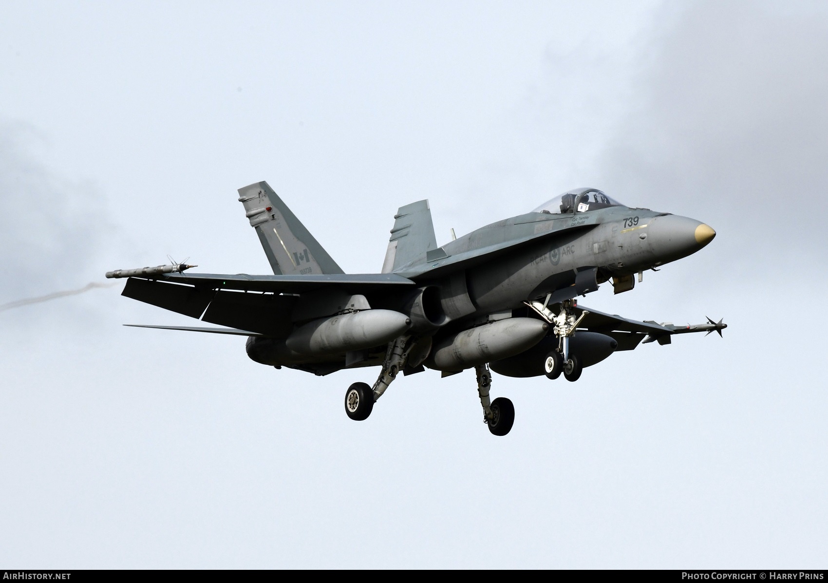 Aircraft Photo of 188739 | McDonnell Douglas CF-188 Hornet | Canada - Air Force | AirHistory.net #592166