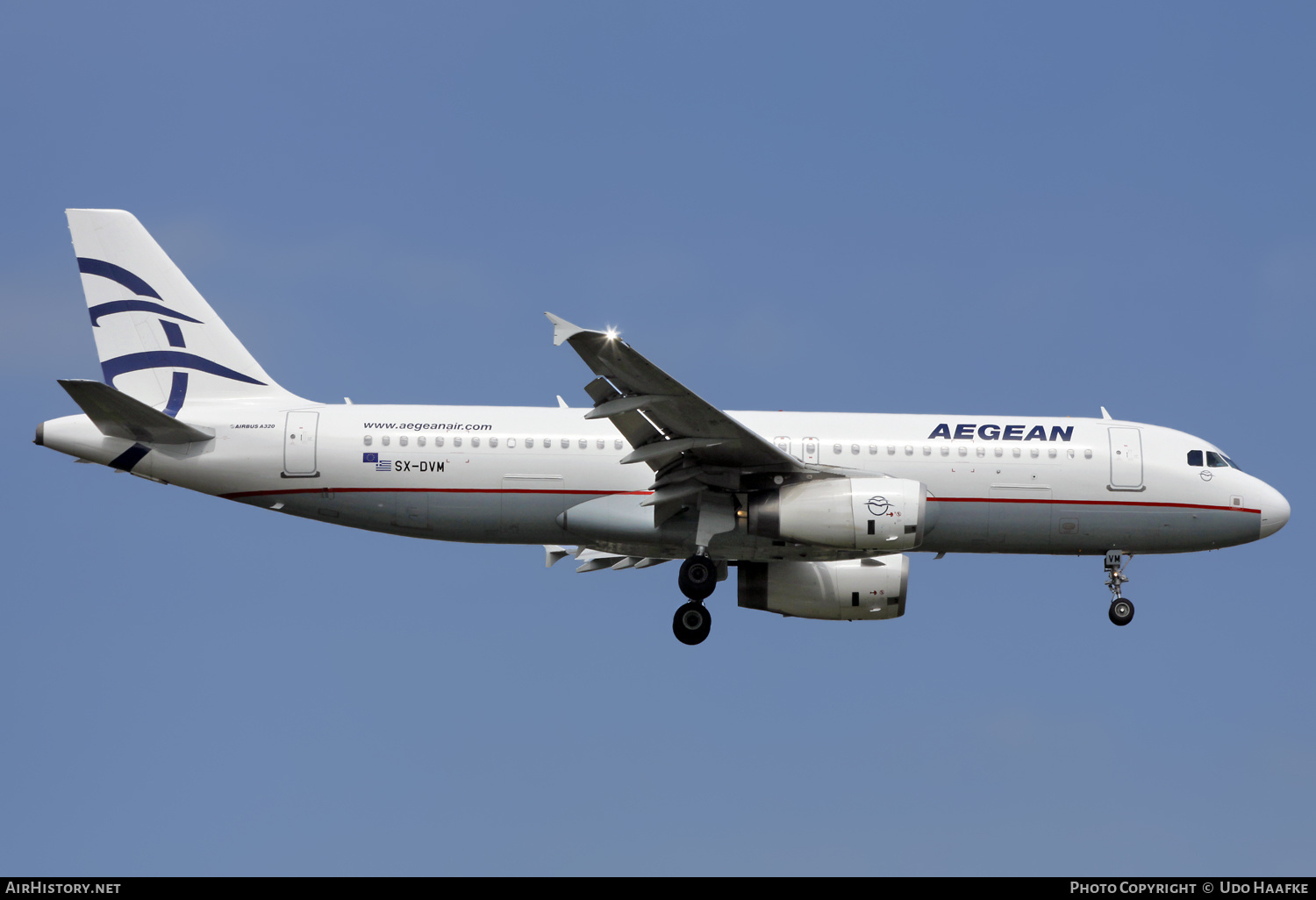 Aircraft Photo of SX-DVM | Airbus A320-232 | Aegean Airlines | AirHistory.net #592182