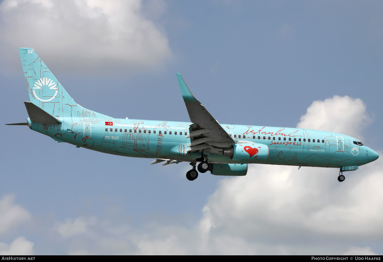 Aircraft Photo of TC-SUZ | Boeing 737-8HX | SunExpress | AirHistory.net #592188