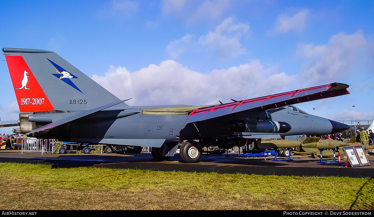 Aircraft Photo of A8-125 | General Dynamics F-111C Aardvark | Australia - Air Force | AirHistory.net #592192