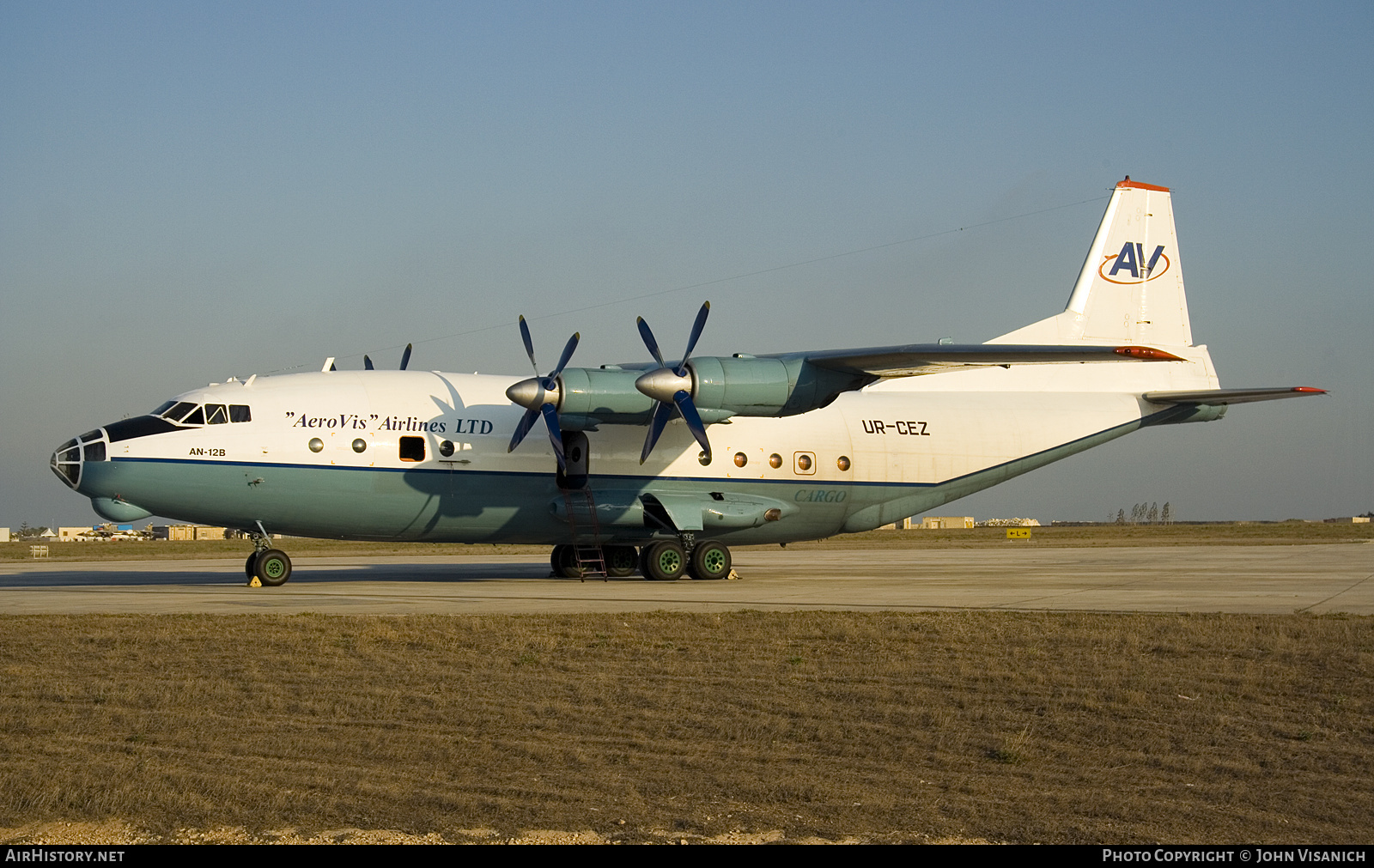 Aircraft Photo of UR-CEZ | Antonov An-12B | AeroVis Airlines | AirHistory.net #592211