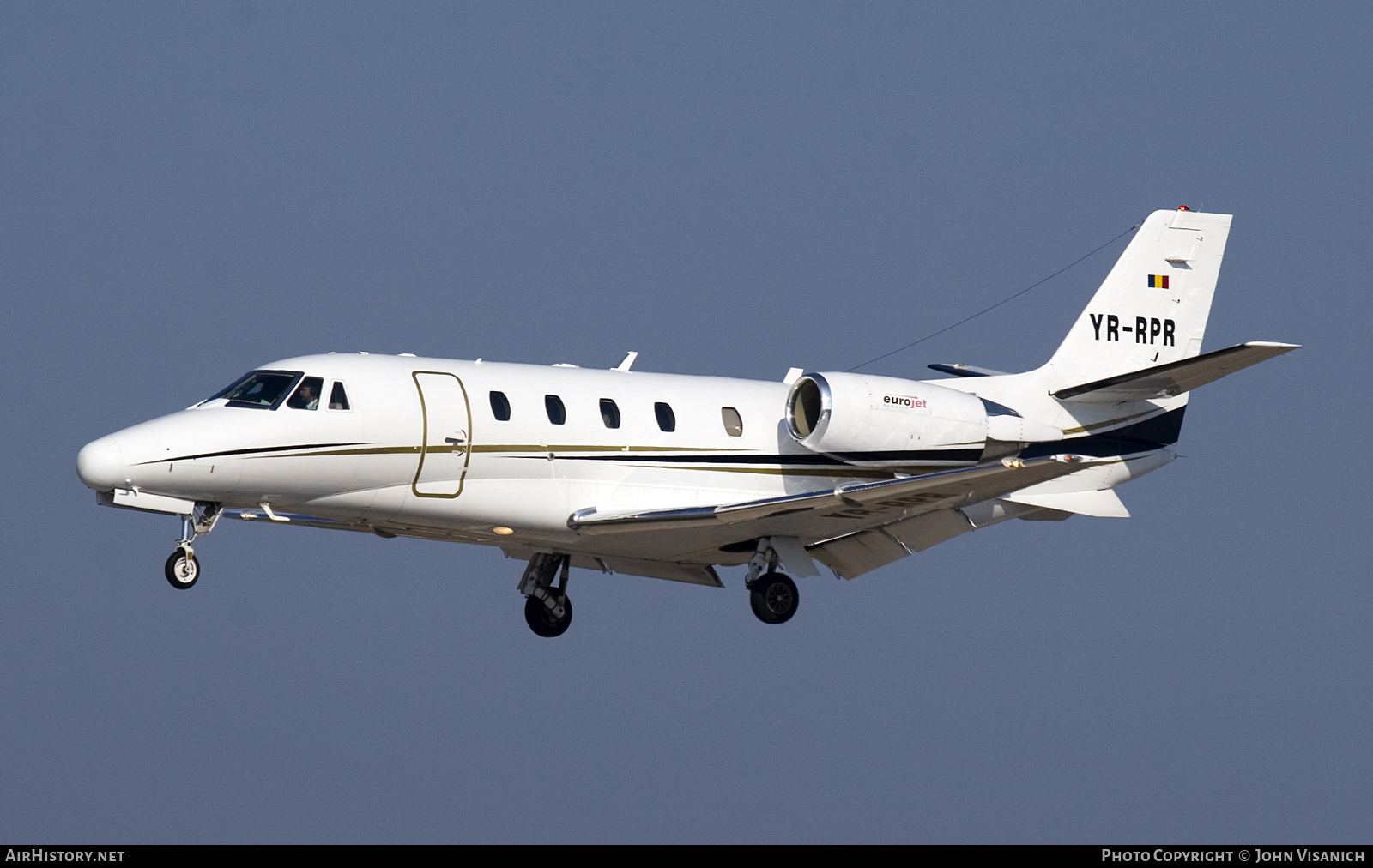 Aircraft Photo of YR-RPR | Cessna 560XL Citation Excel | Eurojet Romania | AirHistory.net #592212