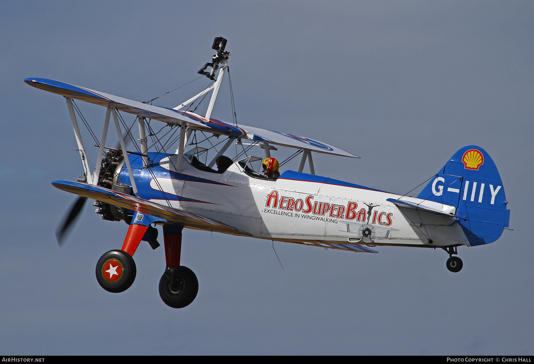 Aircraft Photo of G-IIIY | Boeing A75N1 Kaydet | AeroSuperBatics | AirHistory.net #592221