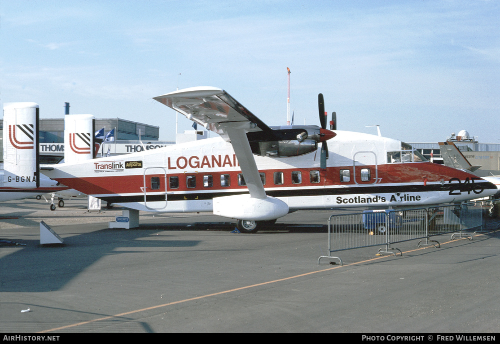 Aircraft Photo of G-BGNA | Short 330-200 | Loganair | AirHistory.net #592230