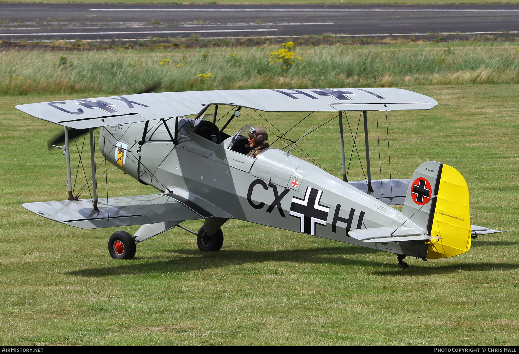 Aircraft Photo of G-CDJU | CASA 1.131E Jungmann | Germany - Air Force | AirHistory.net #592239
