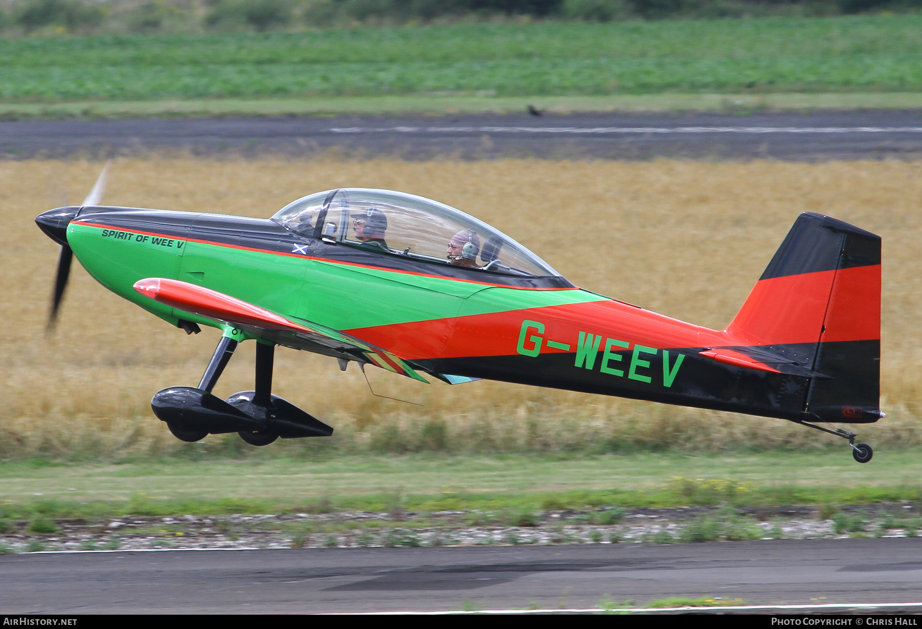 Aircraft Photo of G-WEEV | Van's RV-8 | AirHistory.net #592255