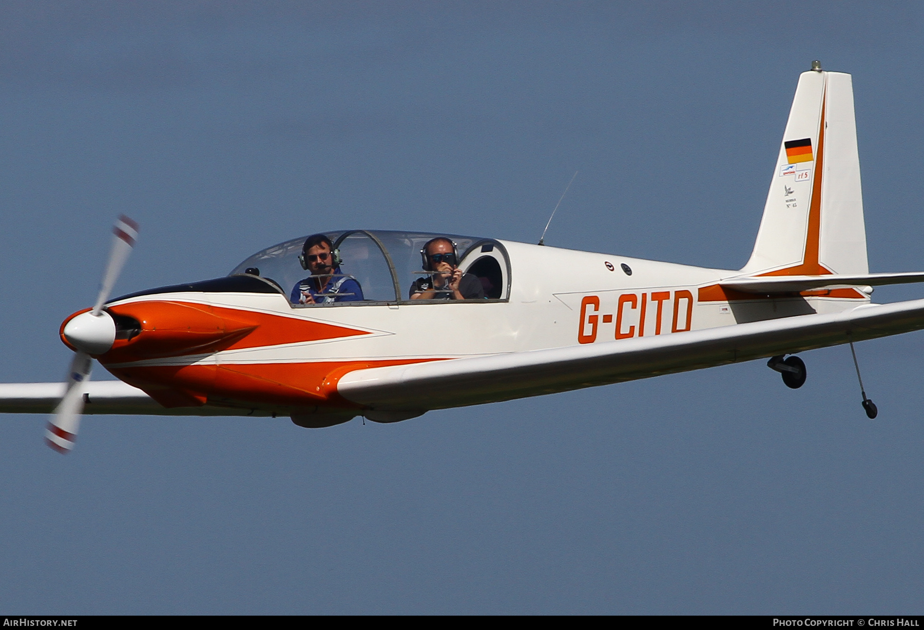 Aircraft Photo of G-CITD | Fournier RF-5 | AirHistory.net #592257